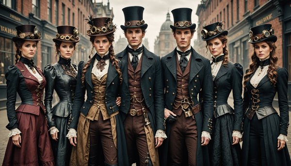 Embrace victorian elegance with steampunk fashion trends
